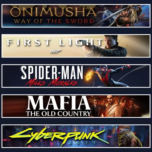 Onimusha +007 +Miles +Mafia +Cyberpunk